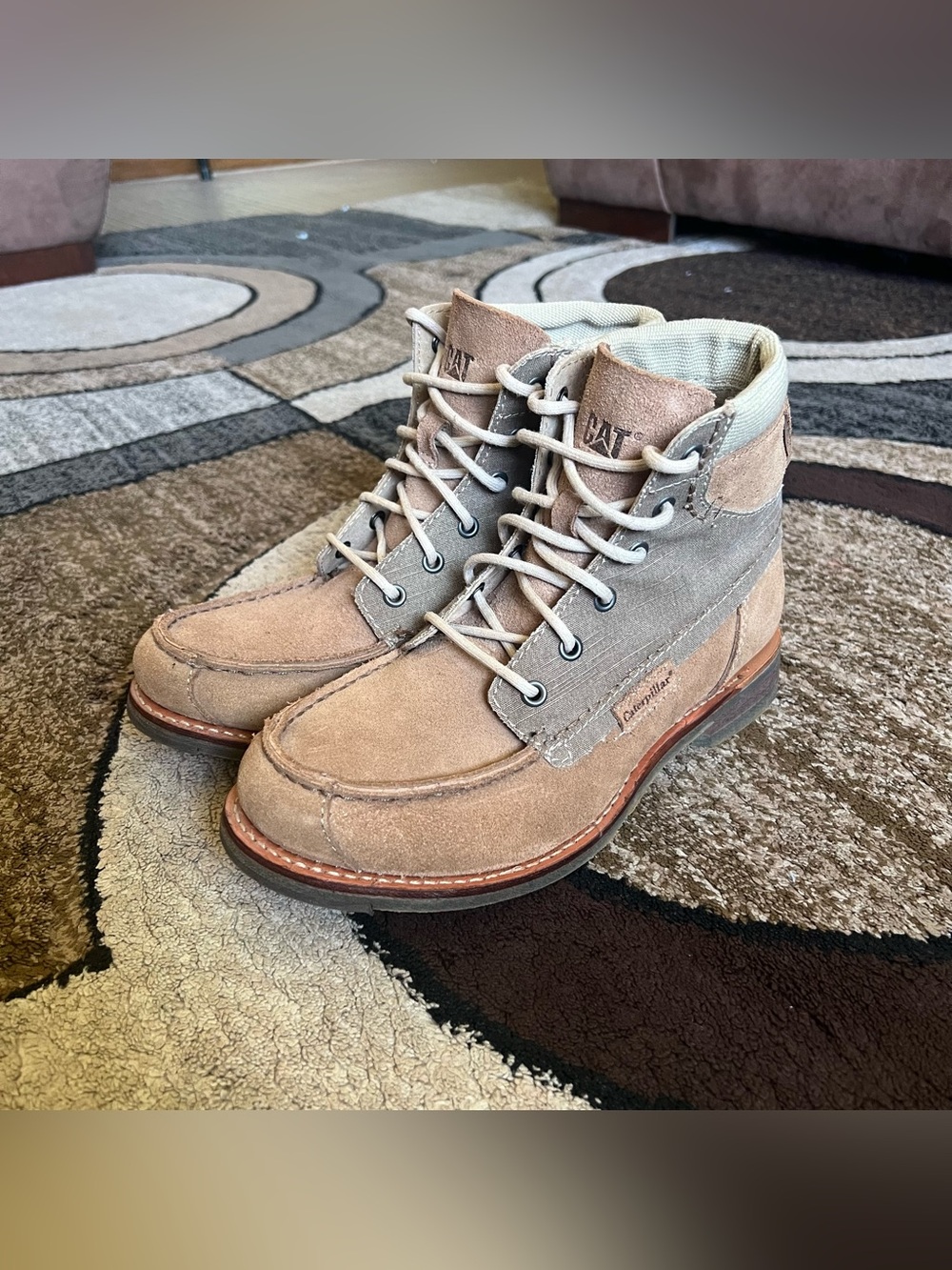 Men’s Caterpillar (CAT) James 6" Casual Work Boots Size 7